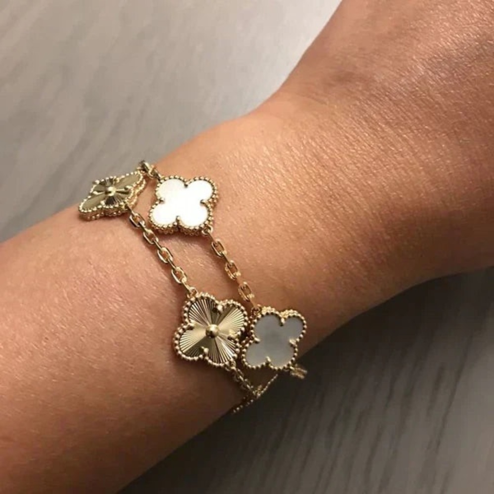 Gold Charm Bracelet - Picture 4 of 6